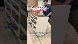 How to build a kitchen island - (DIY friendly)