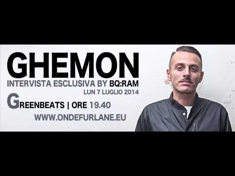 BQ:RAM & SPETTRO intervistano GHEMON @ GREENBEATS