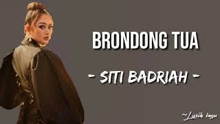 Download lagu BRONDONG TUA - SITI BADRIAH (LIRIK LAGU) || Dangdut Koplo Terbaru 2022 mp3 Download lagu BRONDONG TUA - SITI BADRIAH (LIRIK LAGU) || Dangdut Koplo Terbaru 2022 mp3