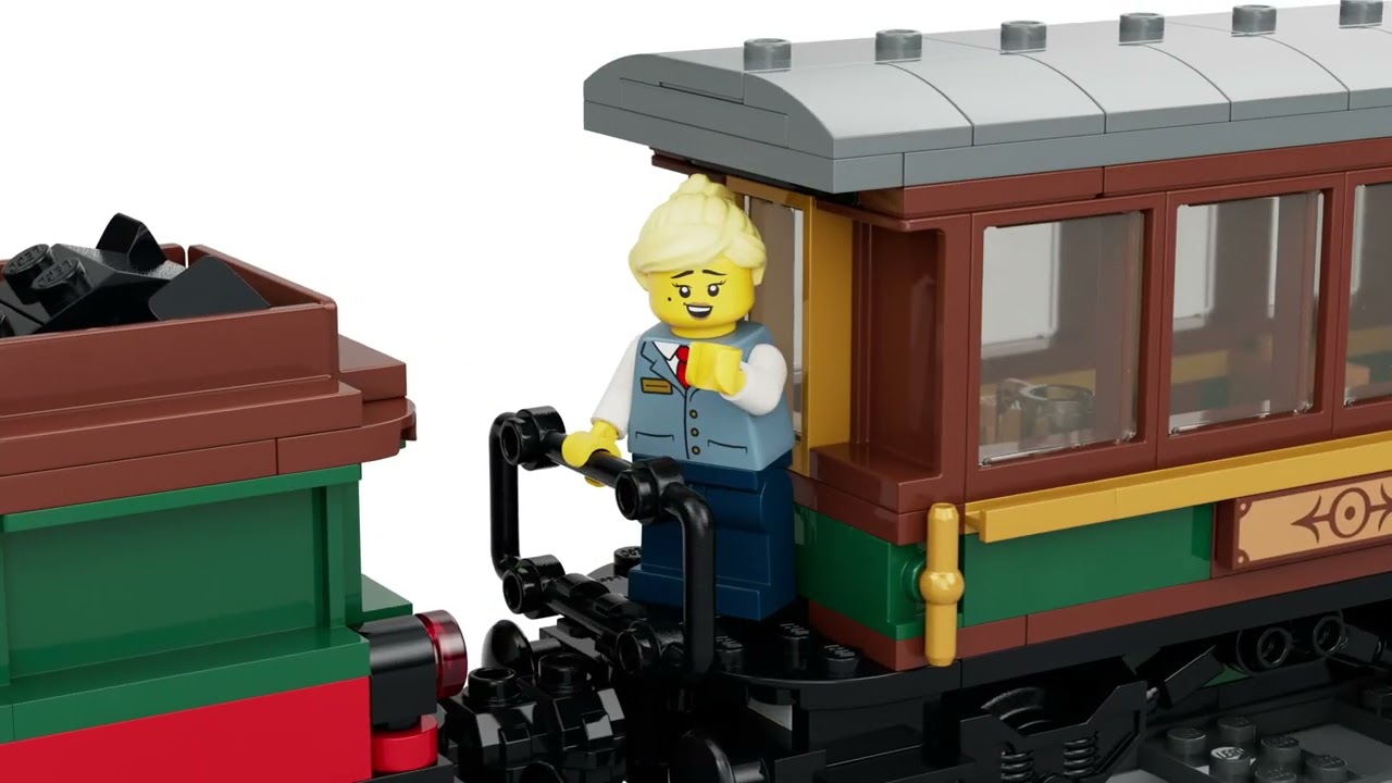 LEGO City - Vintage parný vlak
