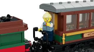 LEGO City - Vintage parní vlak