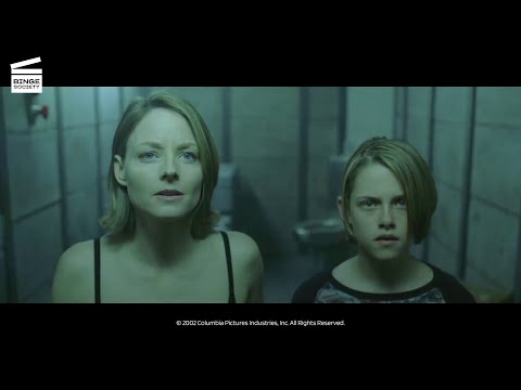 Panic Room: First communication with the burglars HD CLIP