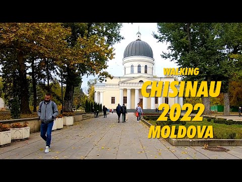Walking CHISINAU Chișinău MOLDOVA 2022 !!! Walking Tour Chișinău Triumphal Arch, Nativity Cathedral