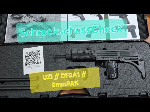 WELTPREMIERE Schreckschuss-UZI 9mmPAK // MWM DF2A1 // MP2A1