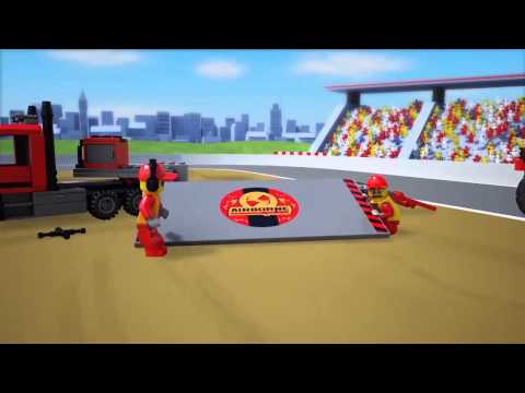 Vidéo LEGO City 60027 : Le camion de transport du Monster Truck