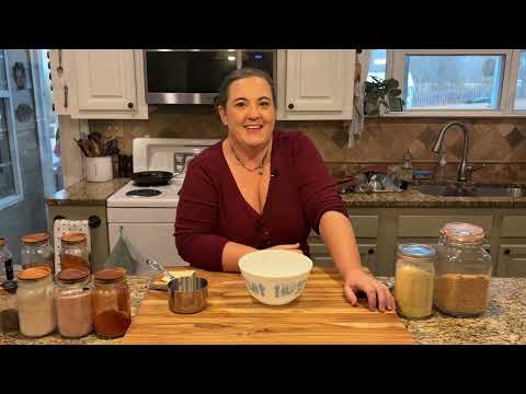 Shake 'N Bake Recipe - How to make shake and bake for one use or in bulk for long term storage.