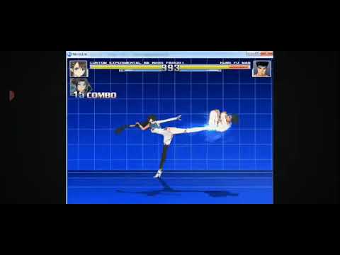 MUGEN (MUGEN1.0) Custom Experimental BA (Blade Arcus) Wang Pairon combo examples
