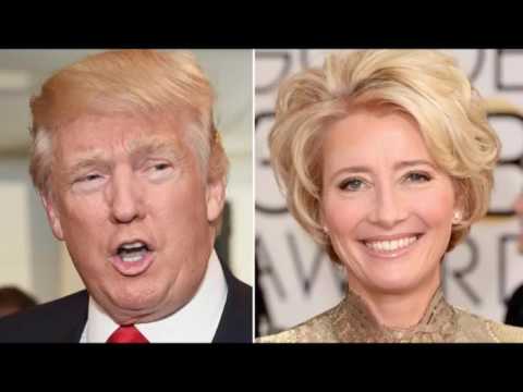 Emma Thompson says she turned down date with Donald Trump