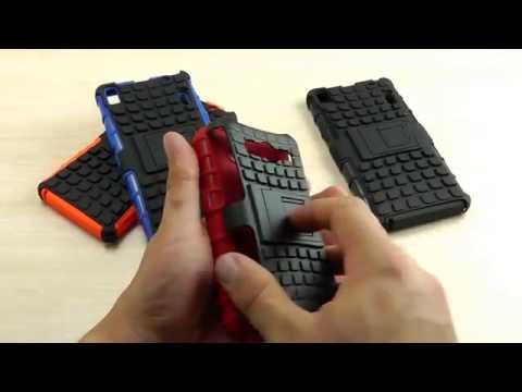 ОБЗОР: Противоударный Чехол-Накладка для Lenovo A7000/ K3 Note с Подставкой