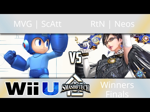 Smash@Tech 3/18/17 - MVG | ScAtt (Megaman) vs RtN | Neos (Bayonetta) - Smash 4 Winners Finals