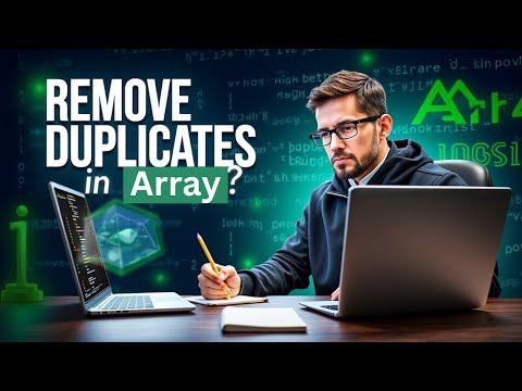 Remove Duplicates In Array Potd Amazon Coding Question Python Solution Geeksforgeeks