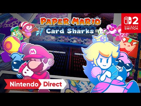 Paper Mario: Card Sharks – Nintendo Direct | Nintendo Switch 2