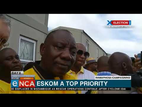President Cyril Ramaphosa's on the campaign trail