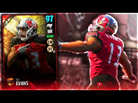 TOTY MIKE EVANS IS UNSTOPPABLE! Madden 17 Ultimate Team