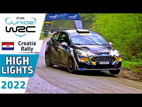 WRC Rally Highlights : Croatia Rally 2022 : Junior WRC Day 1