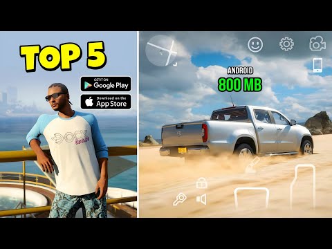 Top 5 Crazy Open World Games like Gta 5 for Android & iOS | High Graphics