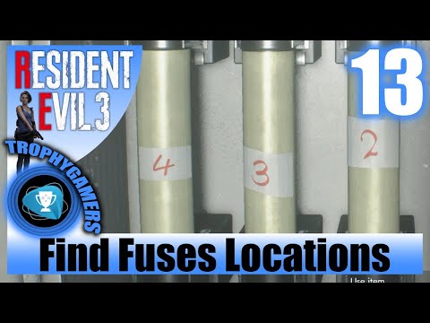 Resident Evil 3 Remake - Find Fuses Locations - Restore Power to the Elevator - Walkthrough Part 13