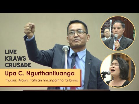 LIVE KRAWS CRUSADE - Upa C.Ngurthantluanga (Kraws, Pathian hmangaih tar lanna [LIVE] | 14th NOV 2020