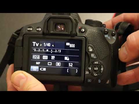 Canon SLR Camera Set up for Stop Motion