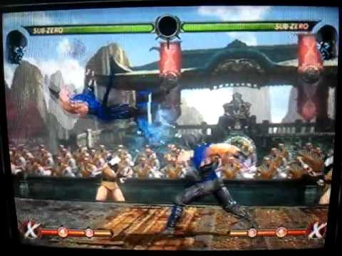 MK9: Sub-Zero 9 hit, 43% Combo
