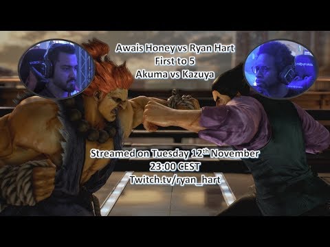 Awais Honey (Akuma) vs Ryan Hart (Kazuya) - FT5
