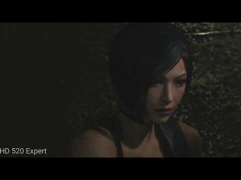 Resident Evil 2 Remake Leon rescues Ada Scene