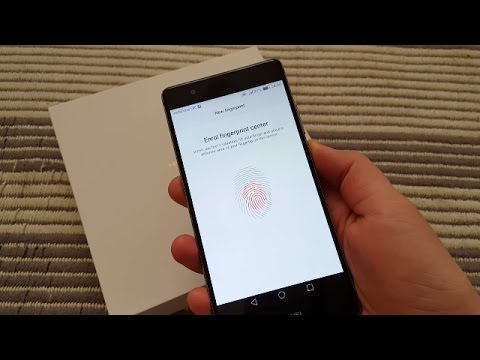 Huawei P9: fingerprint sensor overview