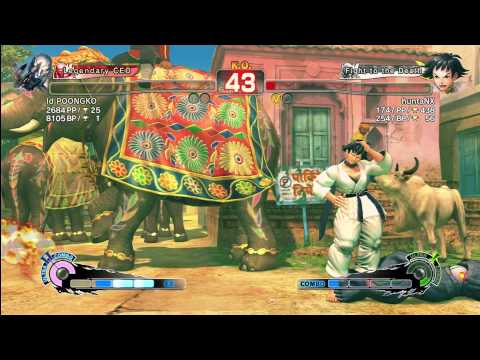 SSF4 AE [SE] Id POONGKO vs huntaNX [Mak]