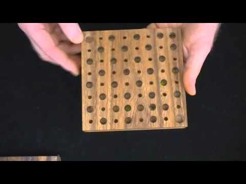 Marble Tour Puzzle - wood brain teaser - dexterity and focus