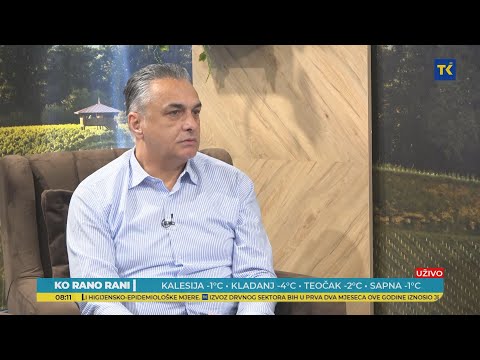 JUTARNJI PROGRAM RTVTK: EMIR HAMZIĆ-DIREKTOR RAZVOJNO-PODUZETNIČKOG CENTRA INKUBATOR LIPNICA