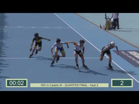 500M+D Sprint Cadets Men  |  Quarter Final