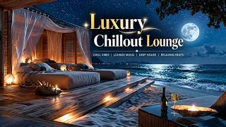 Lüks Chillout Lounge Ve Plaj Müziği, Ay Işığında Okyanus Gecesi Rahatlaması Ve D