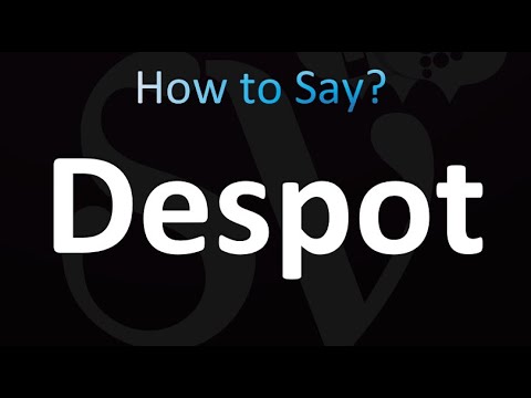 How to Pronounce Despot (correctly!)