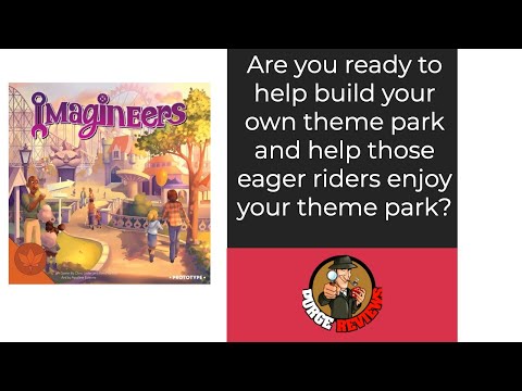 The Purge: # 3271 Imagineers: A family weight theme park board game that you might have missed the boat on