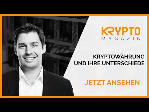 Kryptowährungen und ihre Unterschiede -  Utility, Security und Equity Token