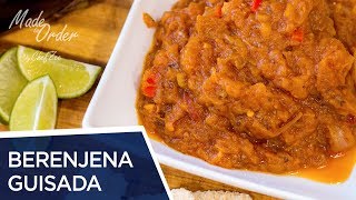 Berenjena Guisada Dominicana | Made To Order | Chef Zee Cooks