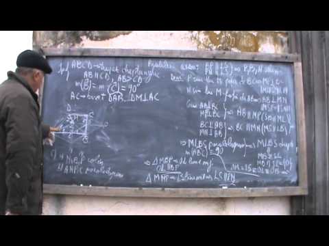 3/3 Lectia 79 - Probleme de geometrie plana pe intelesul tuturor - Bazele Matematicii