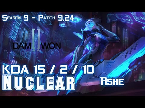DWG Nuclear ASHE vs KAI'SA ADC - Patch 9.24 KR Ranked