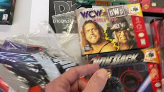 Unboxing a retro game collection full of complete games