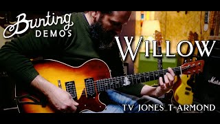 Video thumbnail for Bunting Guitars - Willow | TV Jones T-Armond's | indian Burst by Bunting Guitars
