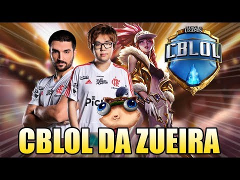 MACUMBA DO BRTT E GOKU INSPIRADO - CBLOL DA ZUEIRA