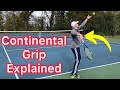 How To Serve With The Continental Grip (Improve Your Tennis Quickly)