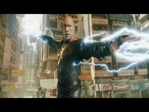 Black Adam Powers and Fighting Skills Compilation