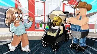 My Roblox baby and I abused admin commands