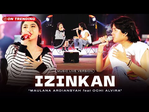 Maulana Ardiansyah Ft.Ochi Alvira - Izinkan (Live Ska Reggae) | Sampai bila diriku ini harus menanti