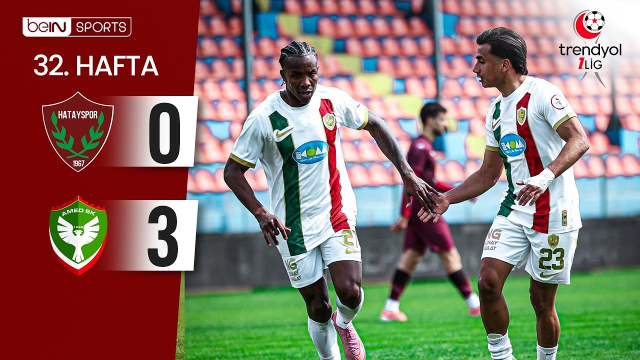 Hatayspor vs Amed Sportif Faaliyetler Highlights