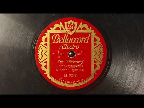 Aleksander Arder - Pas d'Espagne (1932)