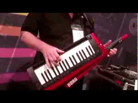 Kraft Music - Korg RK100S Keytar NAMM 2014
