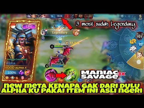 30 Kill⚔️ Alpha Build Hurts The Most - New Build Alpha S-23 2022 - Alpha The King Fighter New Patch🏆