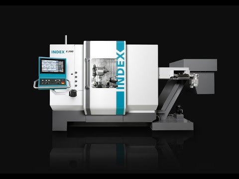 Animation: INDEX G200 Turn-mill Center Highlights